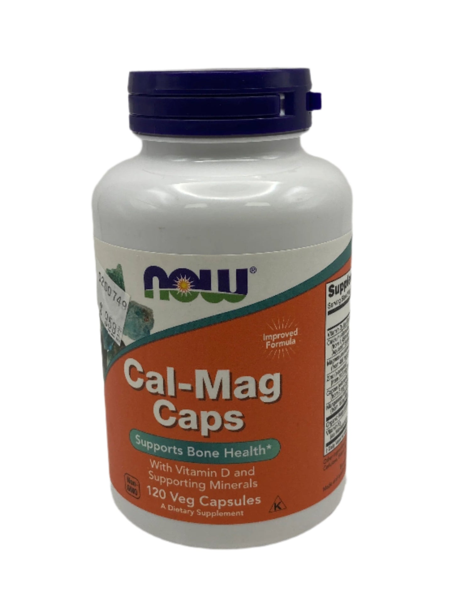 NOW Cal-Mag Caps 120 Veg Capsules
