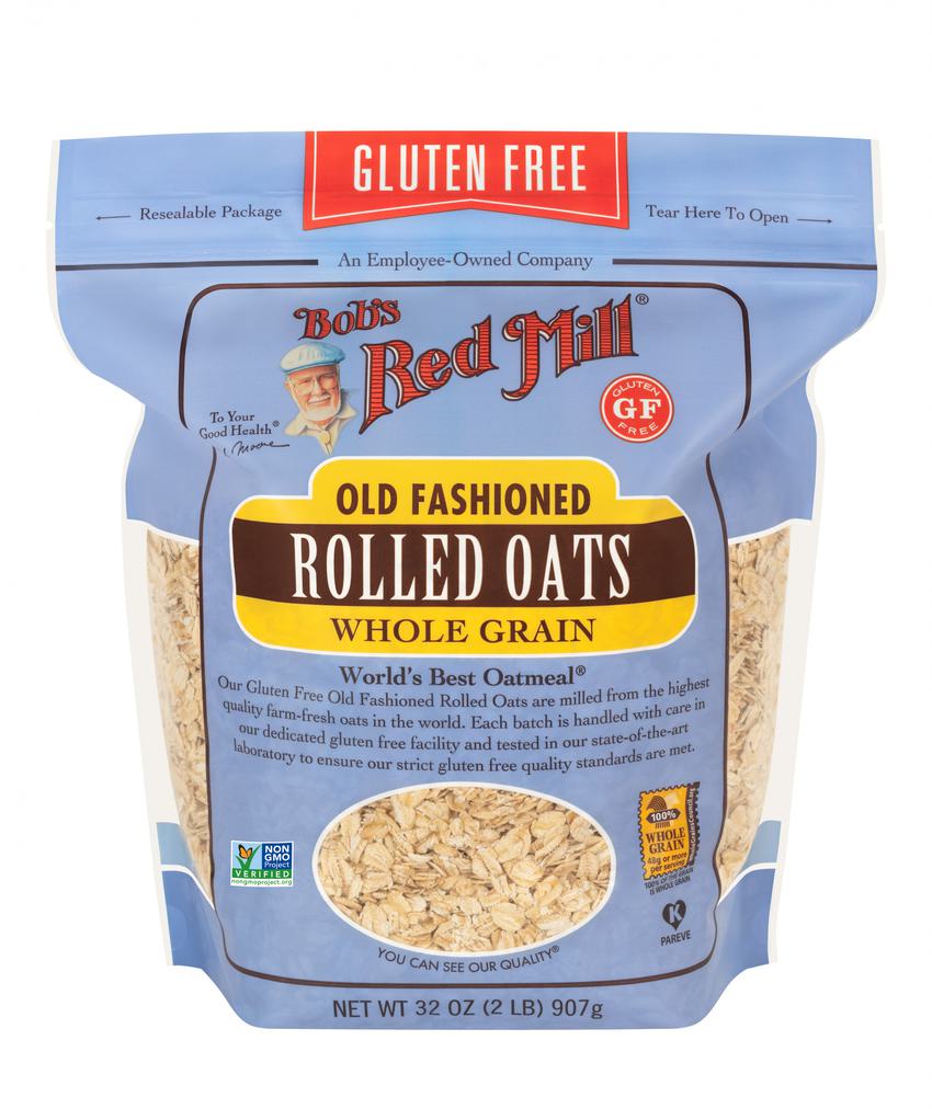 Bob's Red Mill Organic GF Old Fashioned Rolled Oats 3.25 lbs
