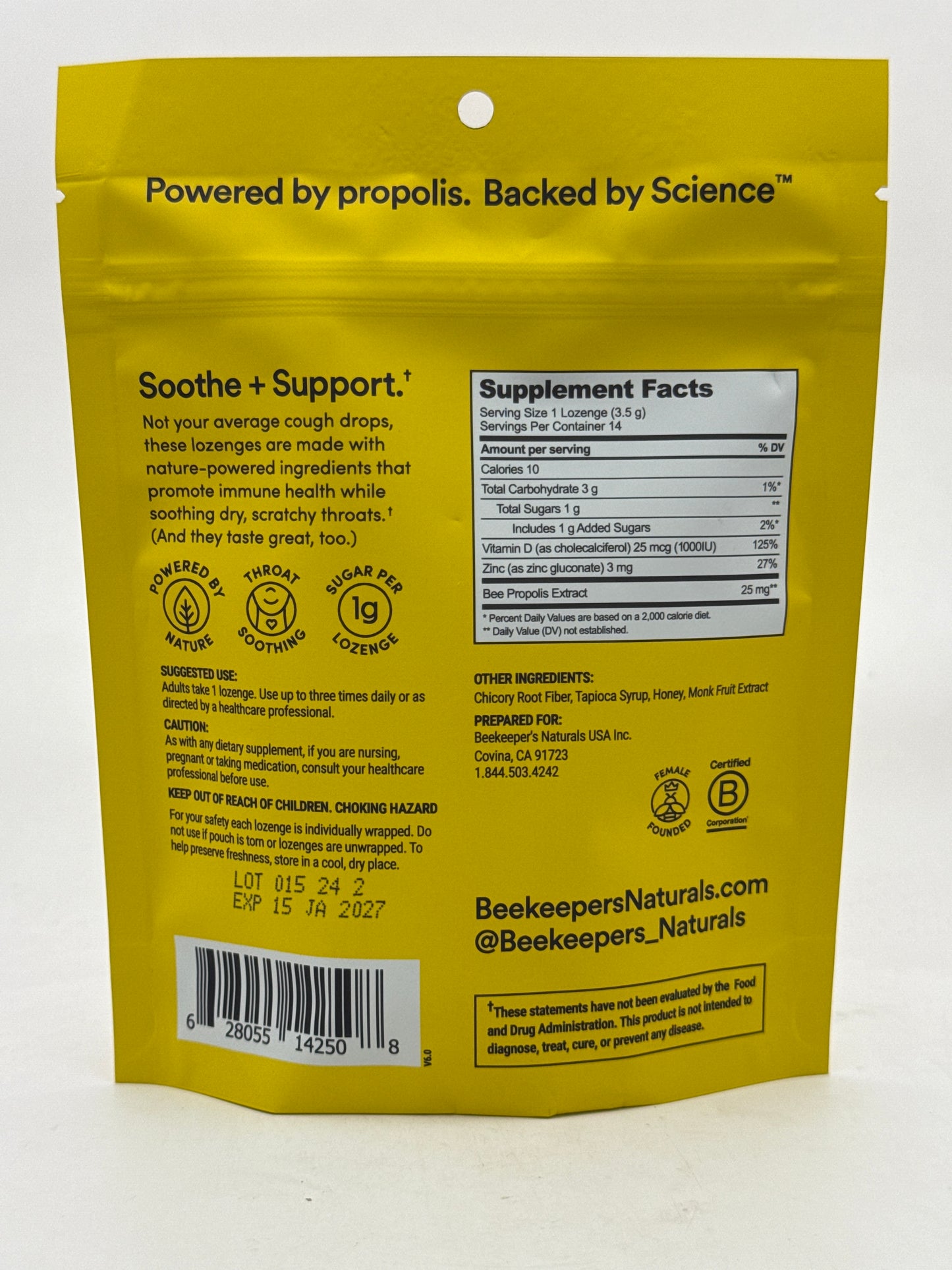 Honey Propolis Lozenges