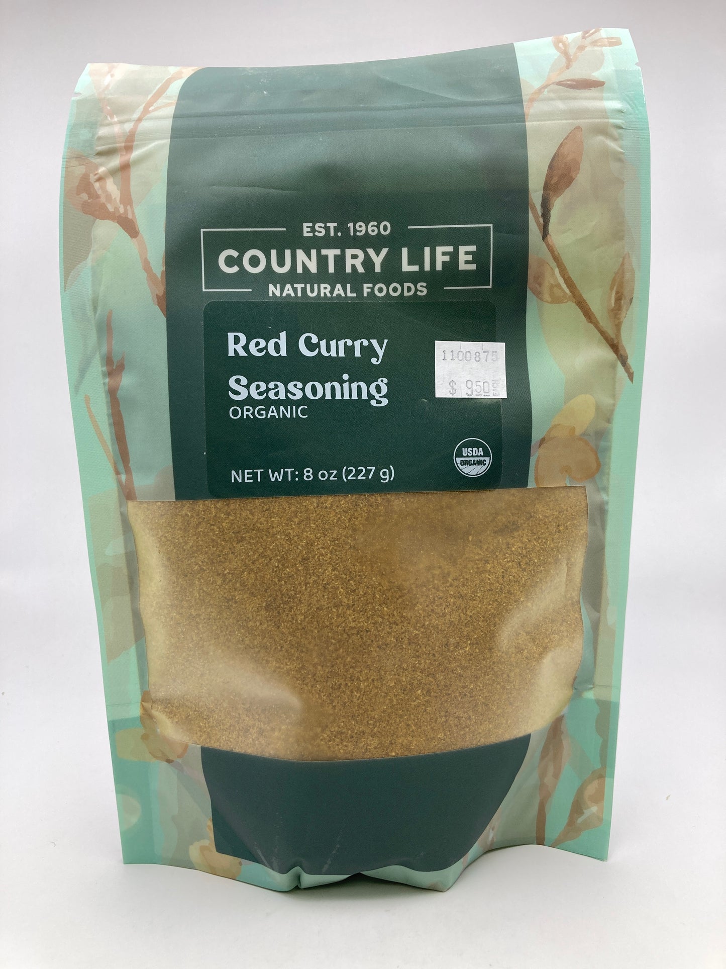 Country Life Organic Red Curry Seasoning 8 oz.