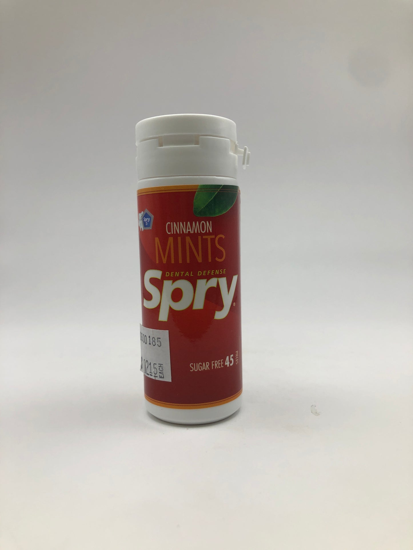 SPRY Cinnamon Mints 45 Pieces