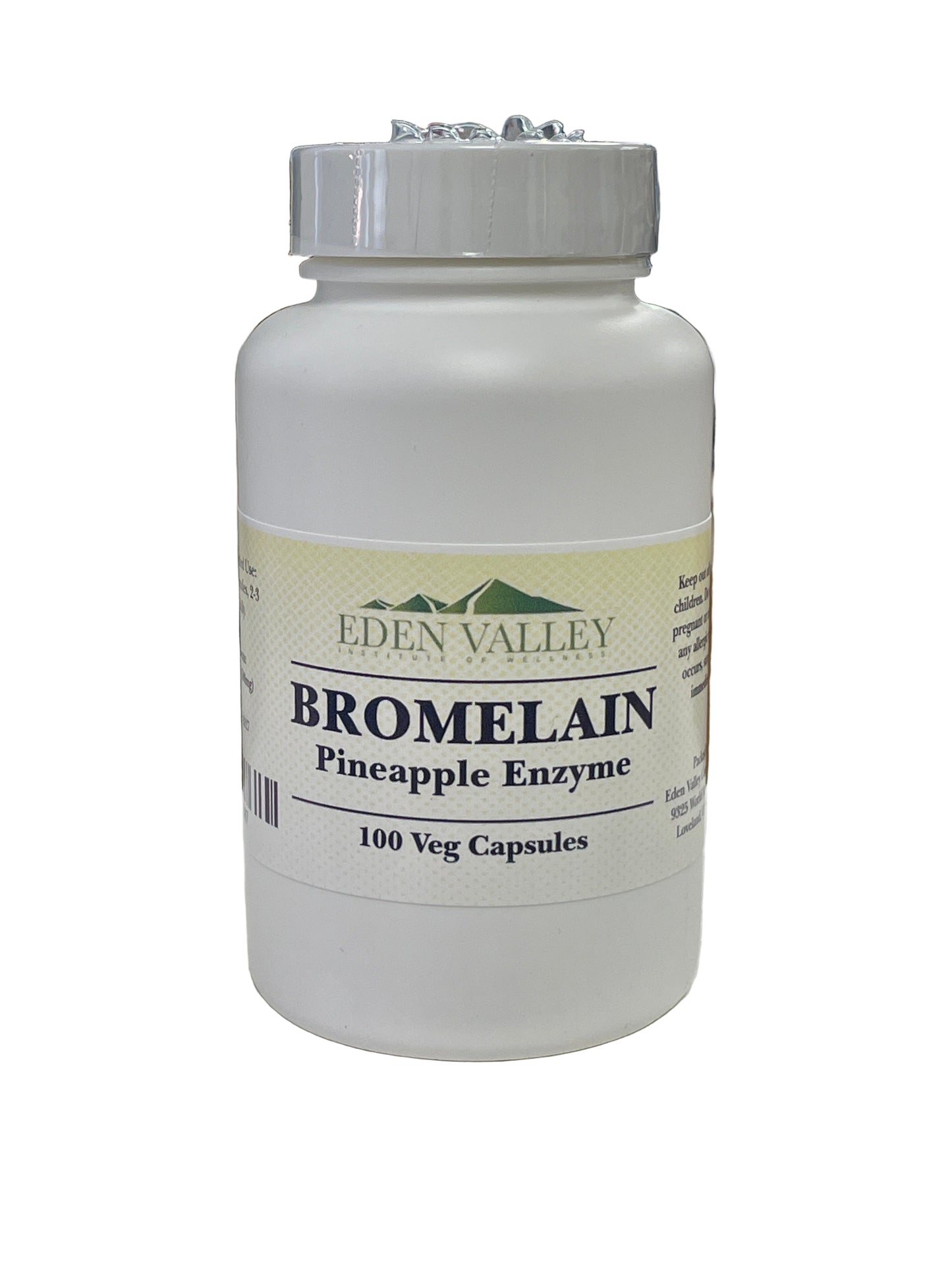 Eden Valley Bromelain Pineapple Enzyme* 100 Veg Capsules