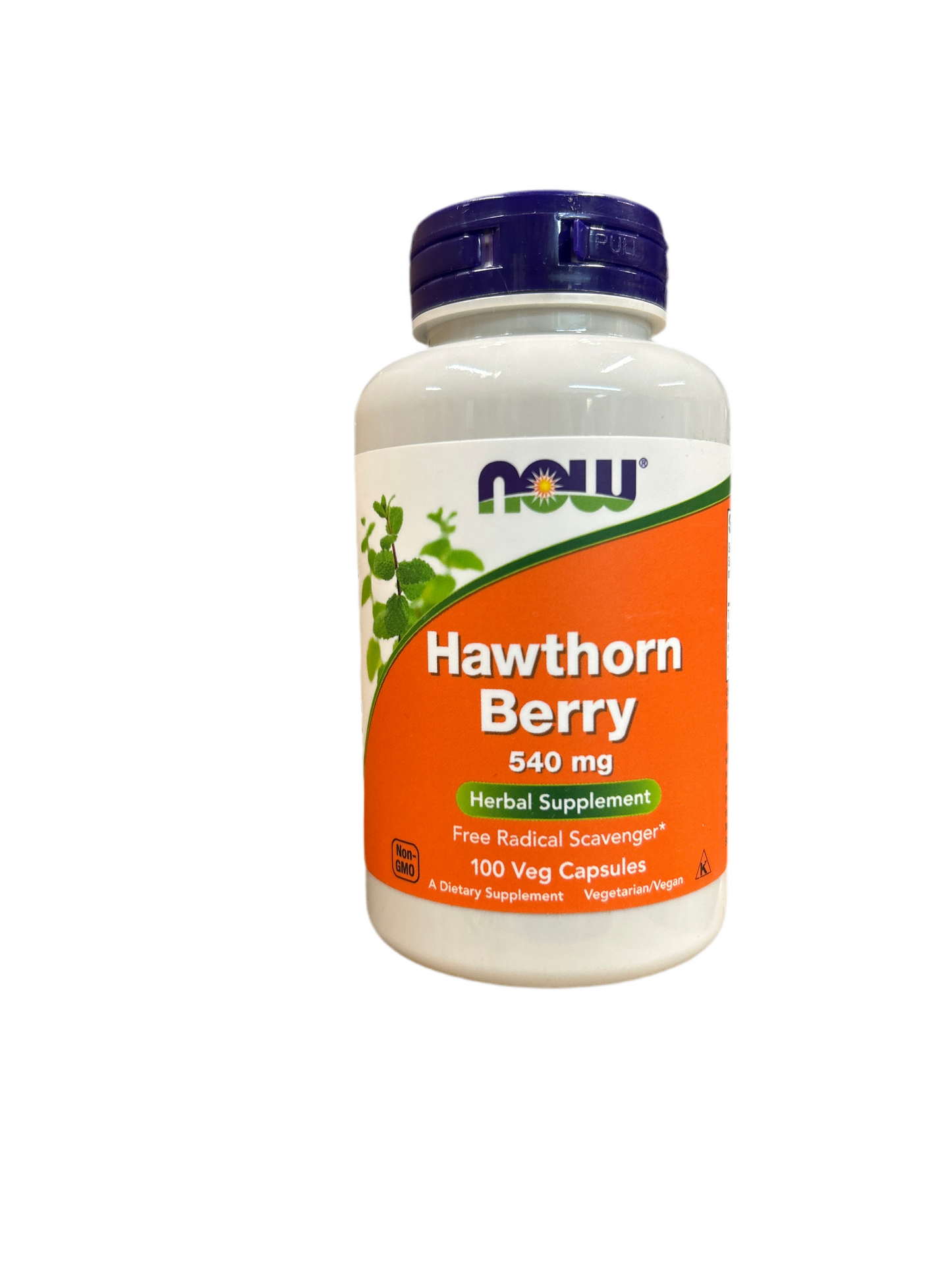 NOW Hawthorn Berry 540 mg 100 Veg Capsules