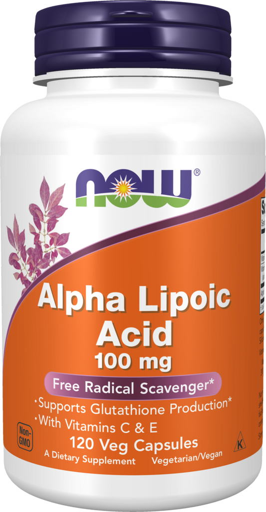 Alpha Lipoic Acid 100 mg - 120 Veg Capsules