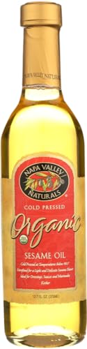 Napa Valley Naturals COLD PRESSED Organic Sesame Oil 12.7 fl oz