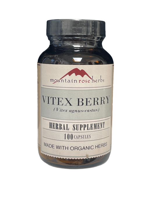 Vitex Berry Herbal Supplement 100 Capsules