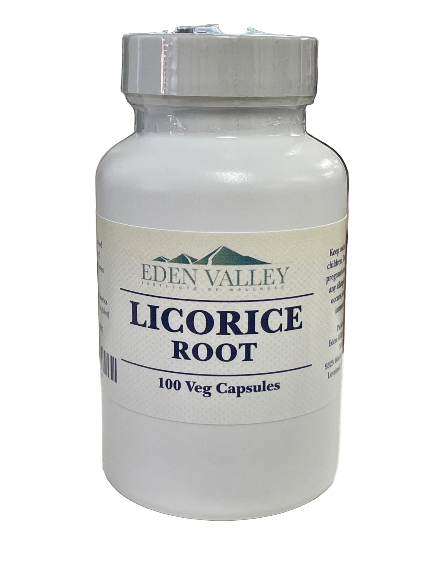 Eden Valley Licorice Root* 100 Veg Capsules