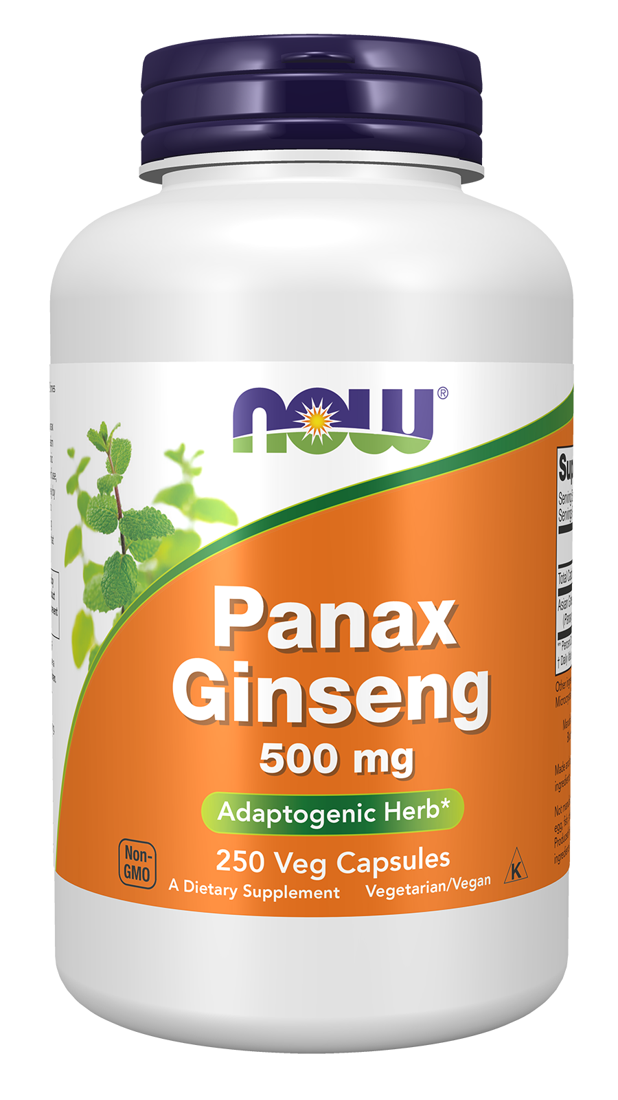Panax Ginseng Extract, 250 Veg Capsules