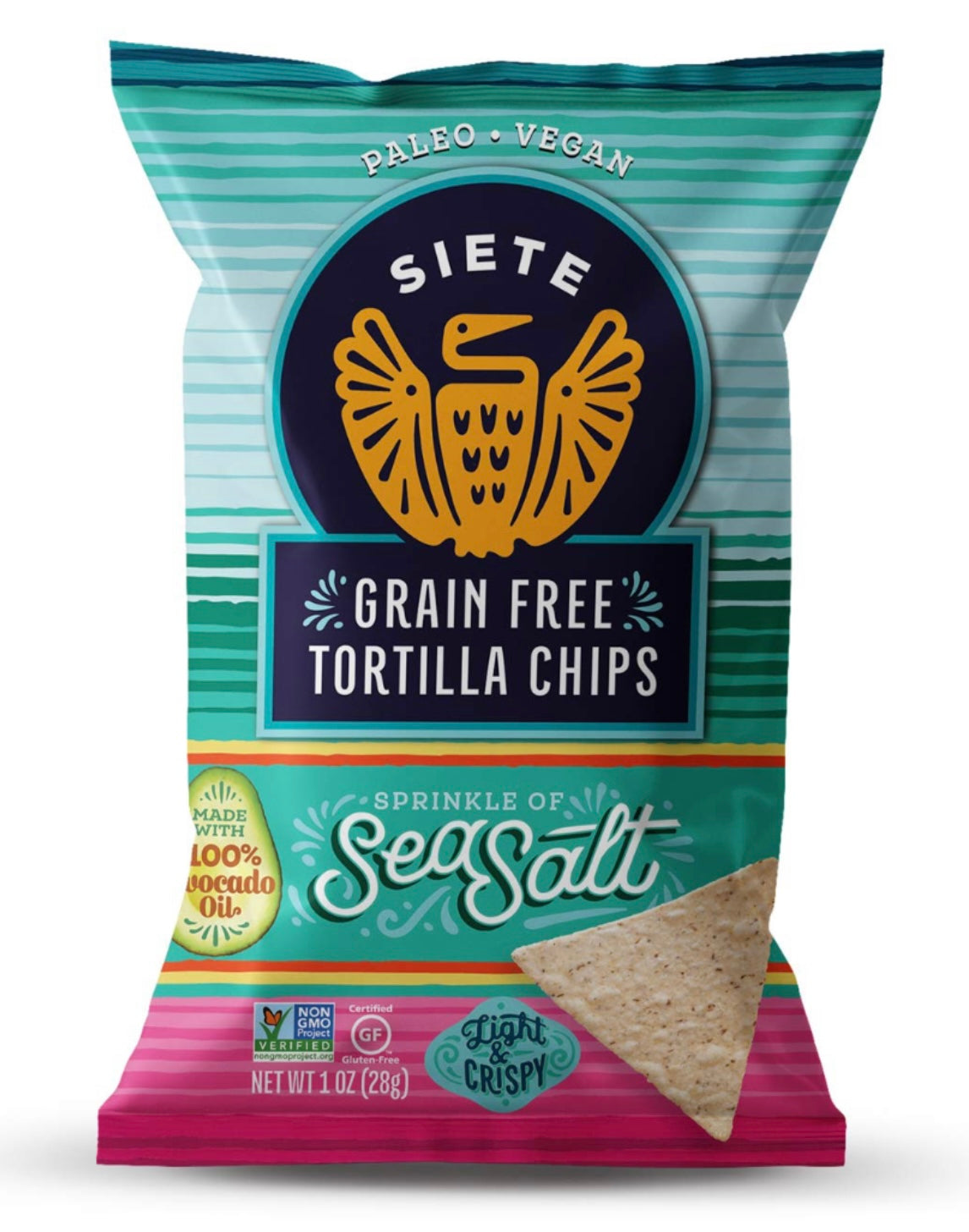 Siete Grain Free Tortilla Chips 1 oz