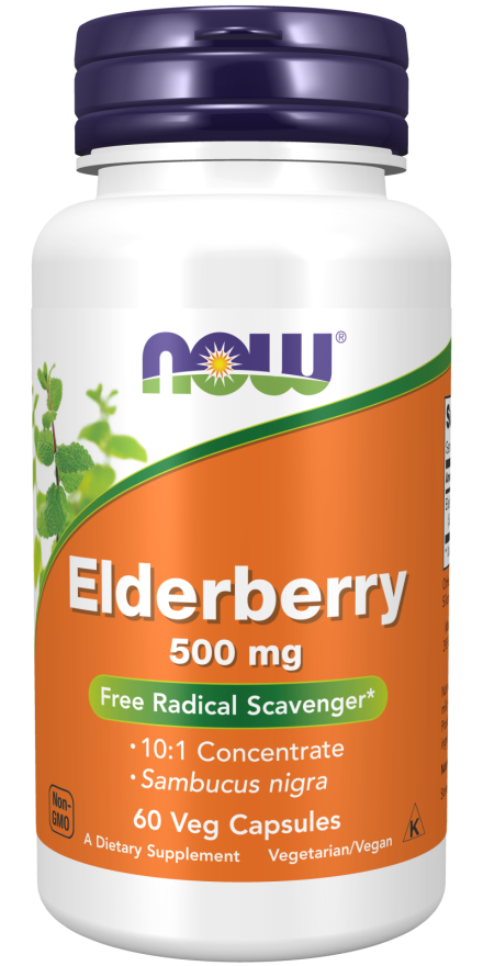 Elderberry 500mg 60veg capsules