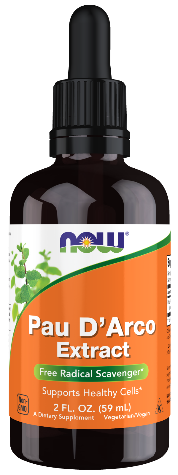NOW Pau D' Arco Liquid Extract 2 fl oz.