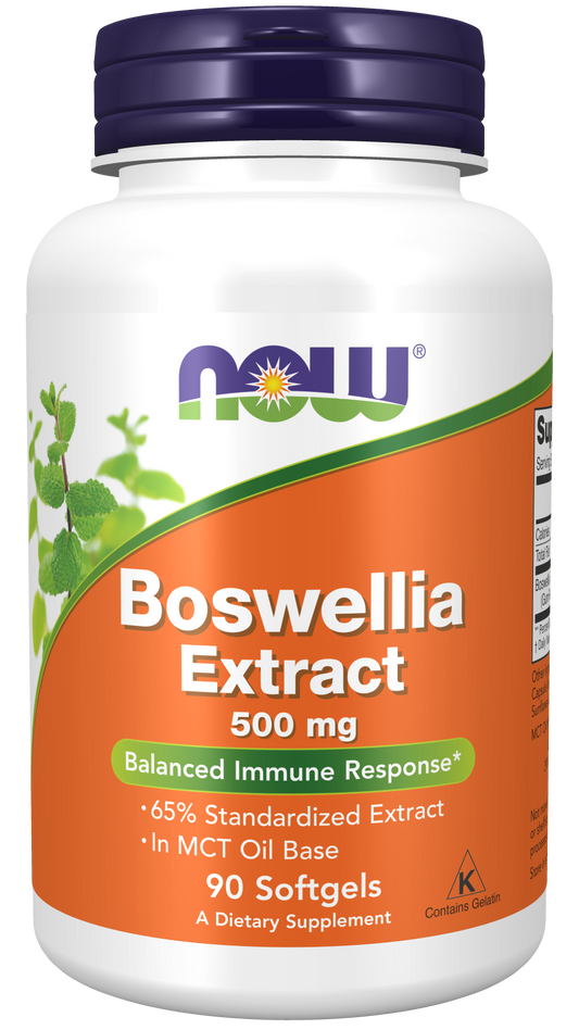 Boswellia Extract 500 mg - 90 Softgels