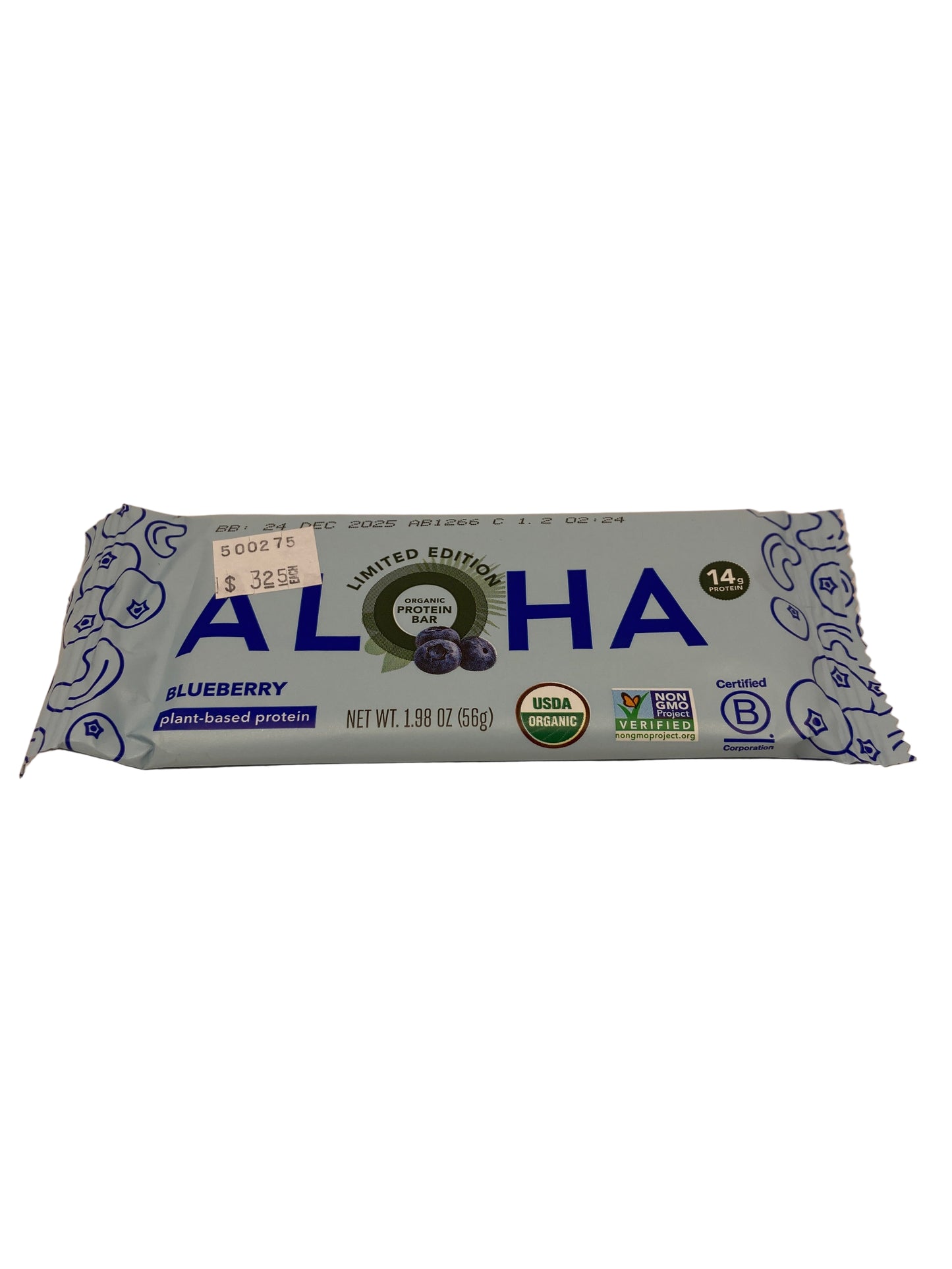 Aloha Protein Bar 1.98 oz