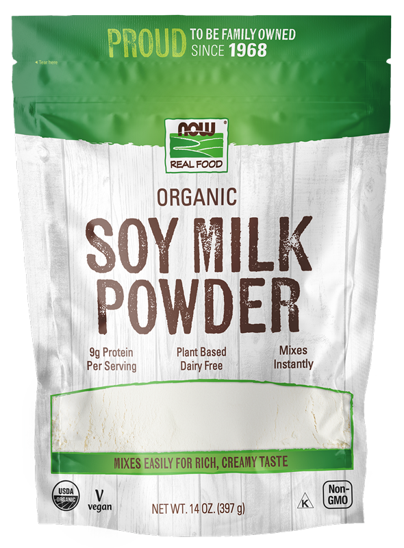 Org Soy Milk Powder 14 oz