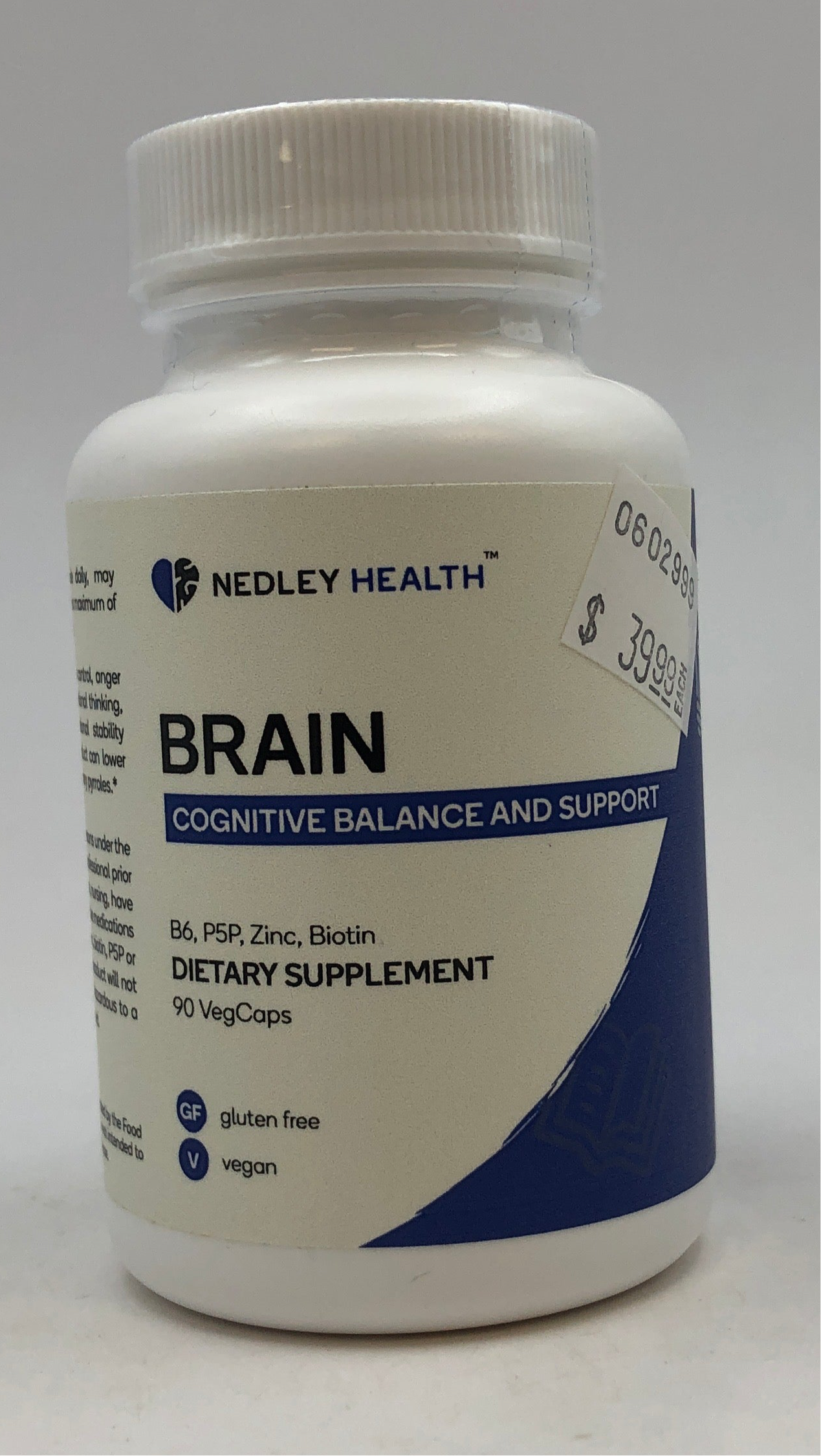 Brain 90 Veg Caps, Nedley Health