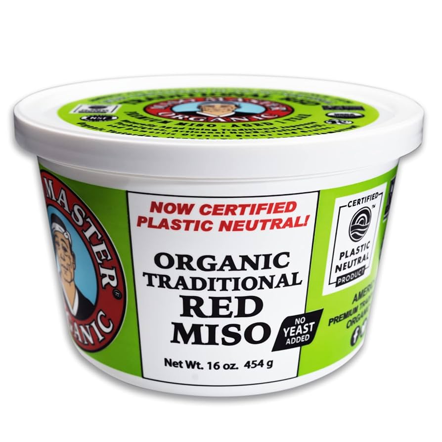 Miso Master Organic Traditional Red Premium Miso 16 oz.