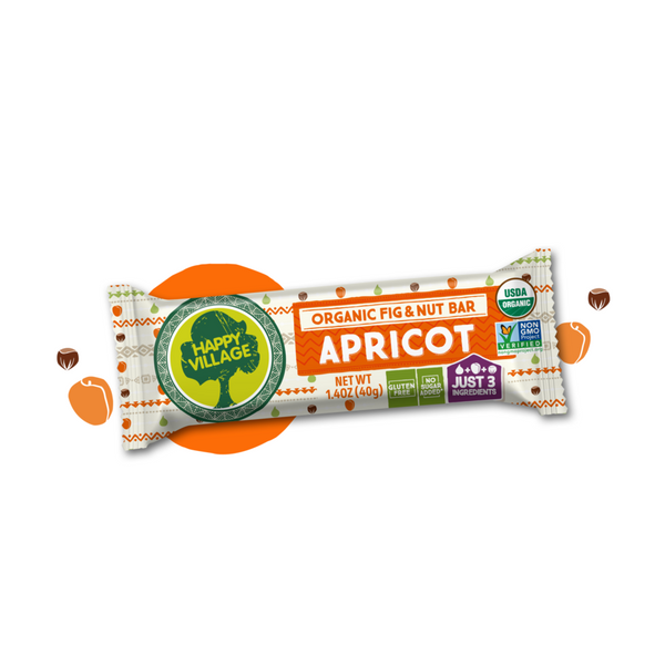 Happy Village Organic Fruit and Nut Bar 1.4 oz.