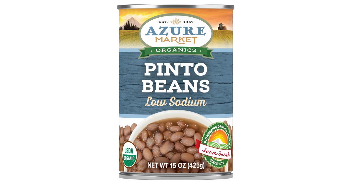 Azure Organic Pinto Beans 15oz