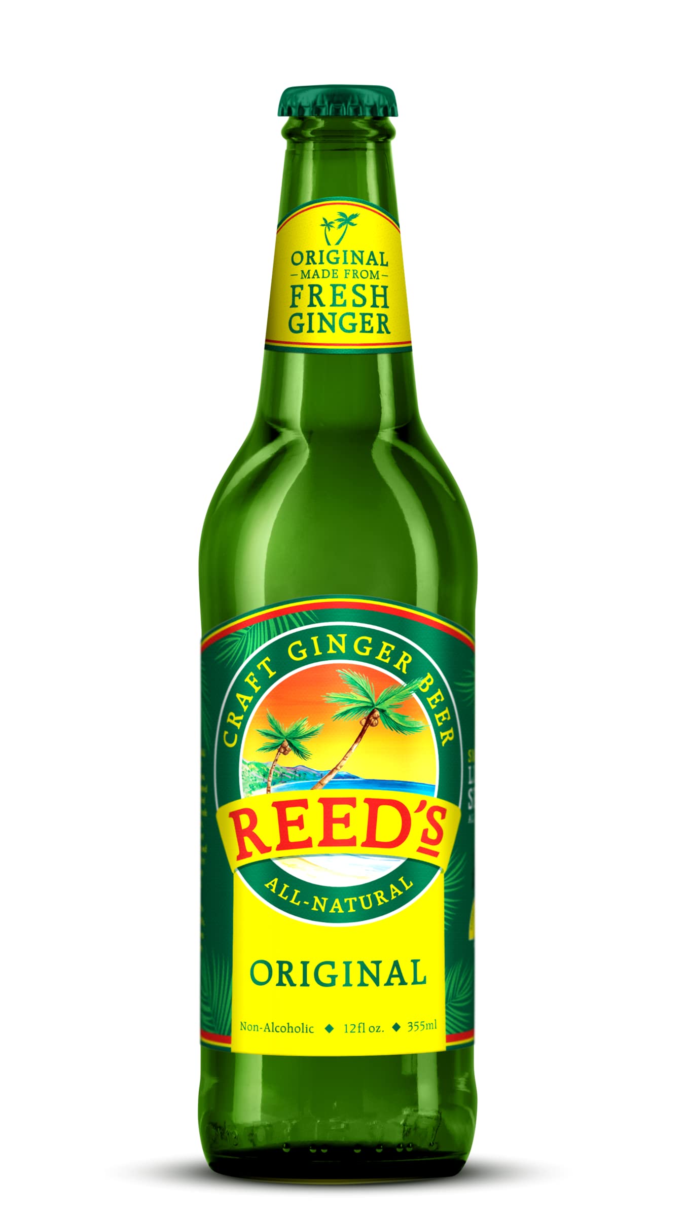 Reed's original Hand Crafted Ginger Beer 12 fl oz