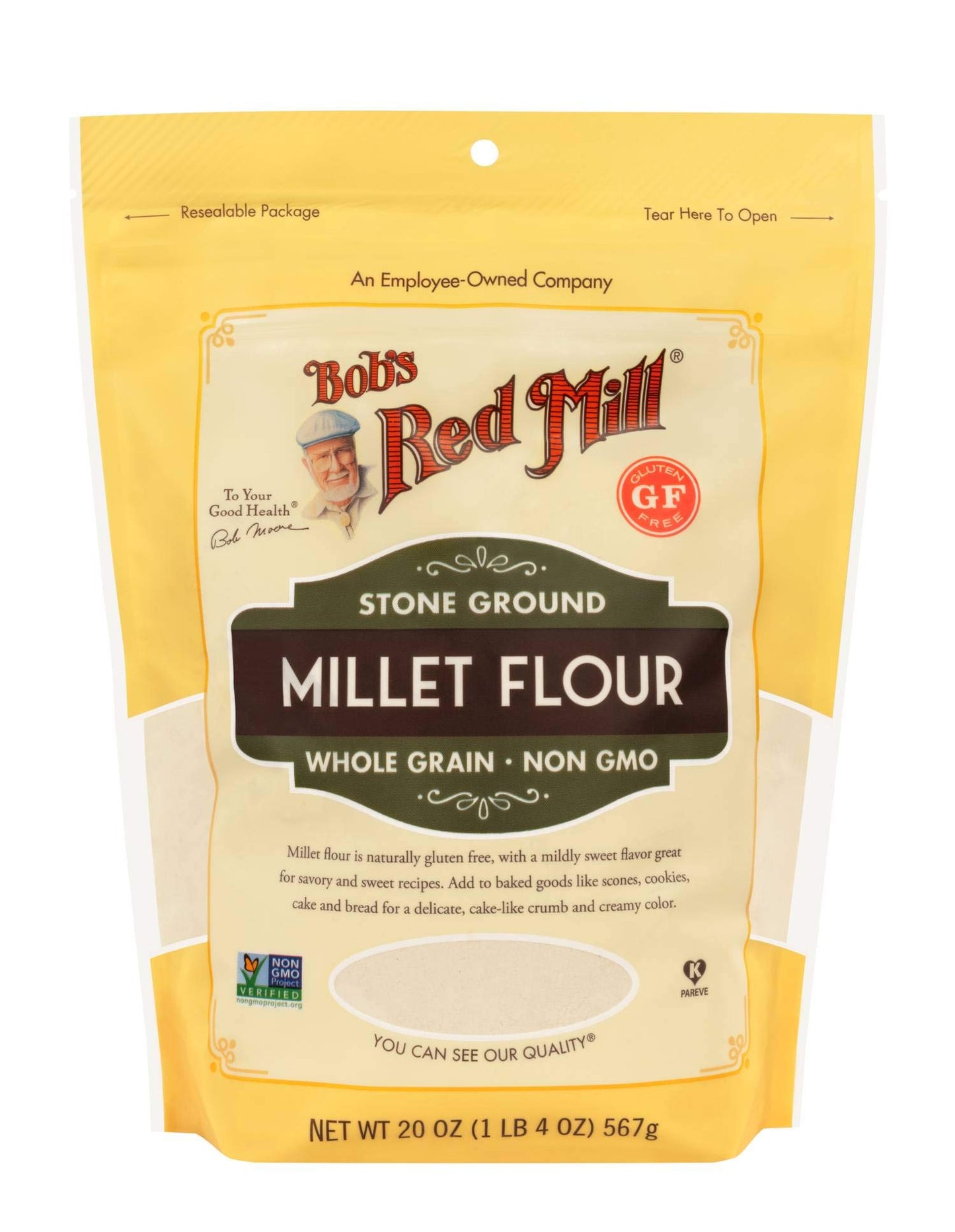 Bob's Red Mill Millet Flour 20 oz.