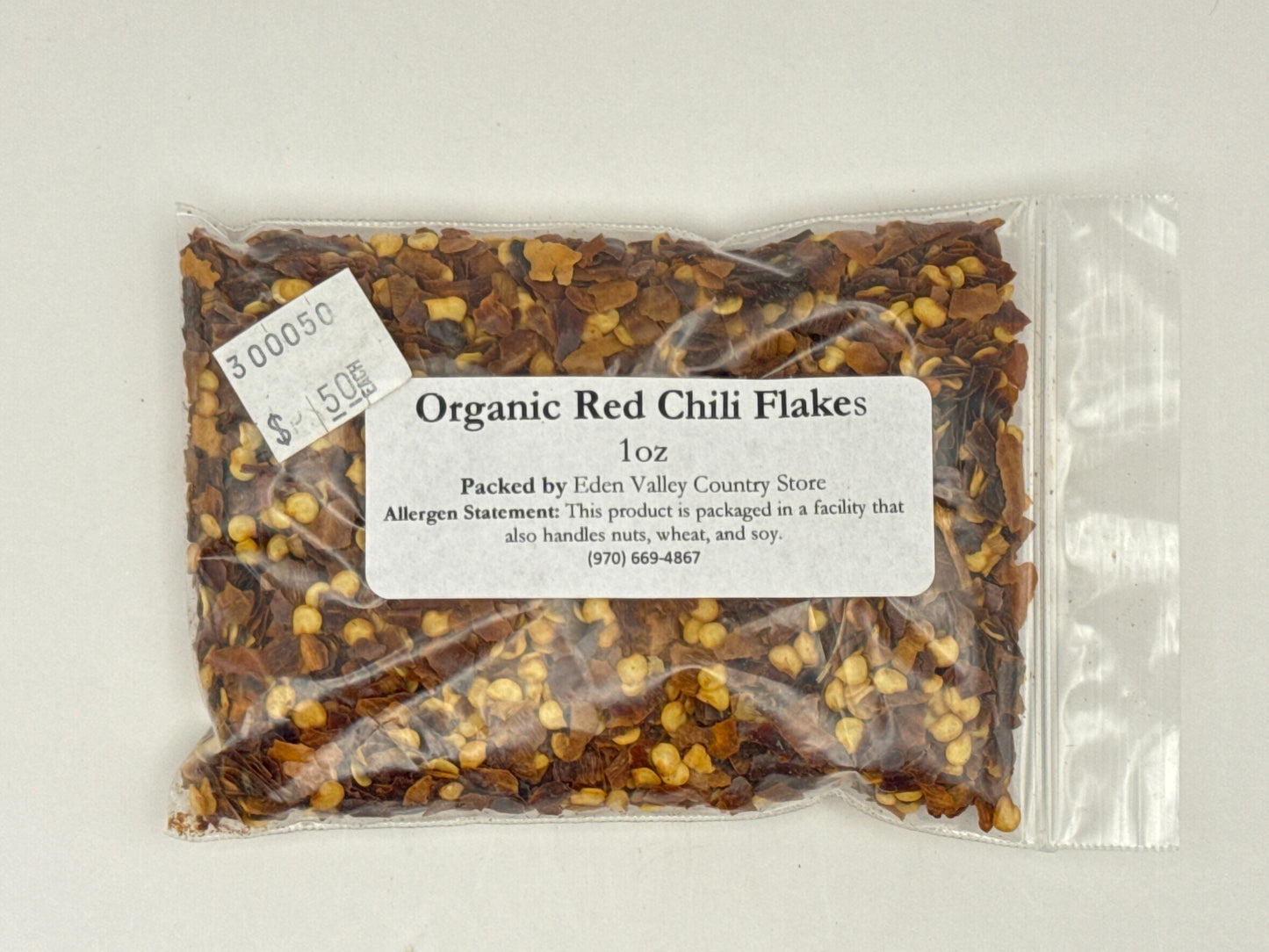 Organic Red Chilli Flakes 1oz