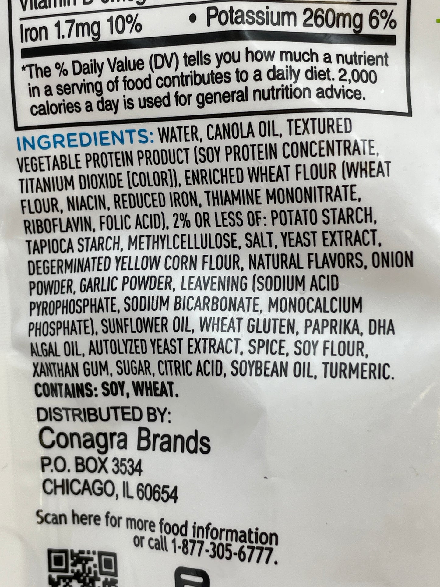 Gardein Plant-based  F'sh Filets 10.1 oz