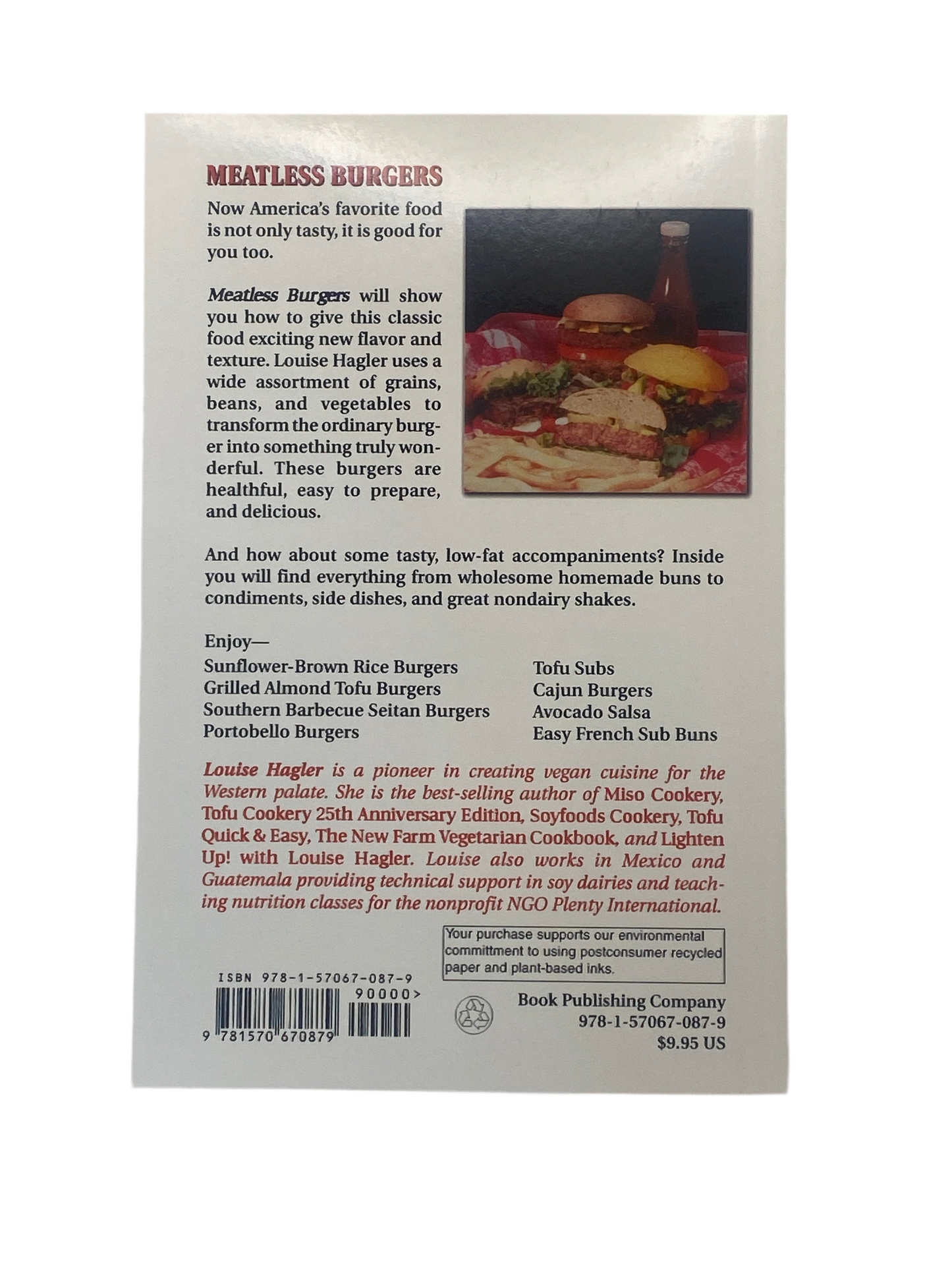 Meatless Burgers: Over 50 Quick & Easy Recipes for America's Favorite Food