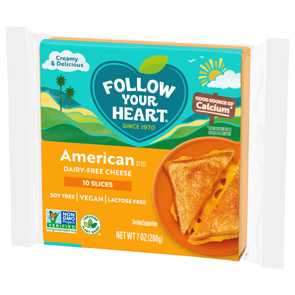 Follow Your Heart American Dairy-Free Cheese Slice