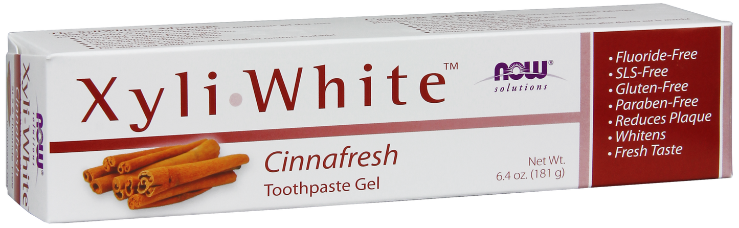 NOW XyliWhite™ Toothpaste 6.4oz Tubes