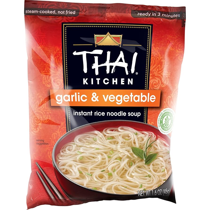 Thai Kitchen Garlic & Vegetable Instant Rice Noodle Soup