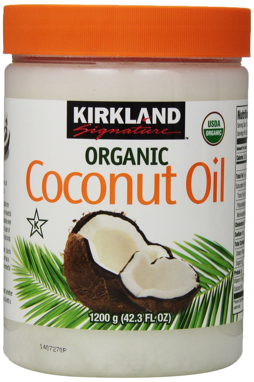 Kirkland Organic Virgin Coconut Oil 84 fl oz