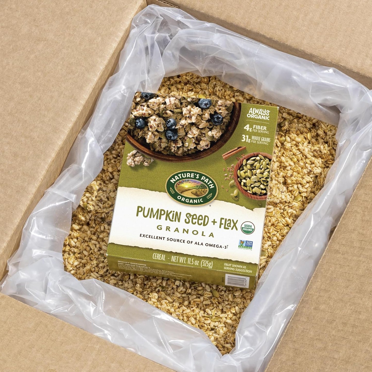 Pumpkin Seed & Flax Organic Granola 1 lb