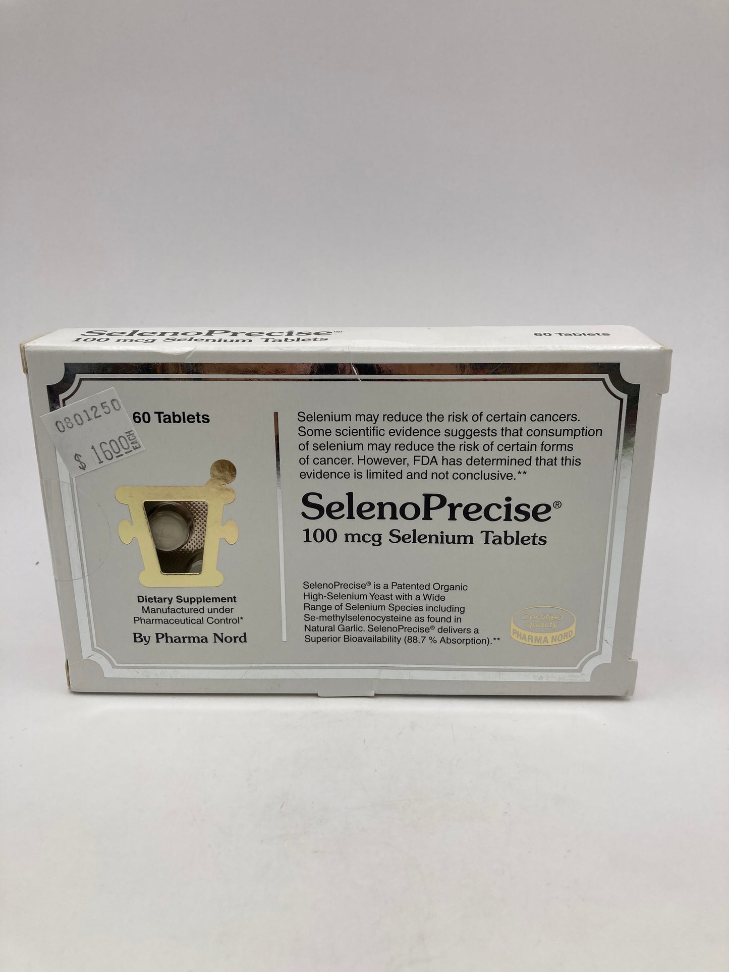 SelenoPrecise 100 mcg Selenium Tablets