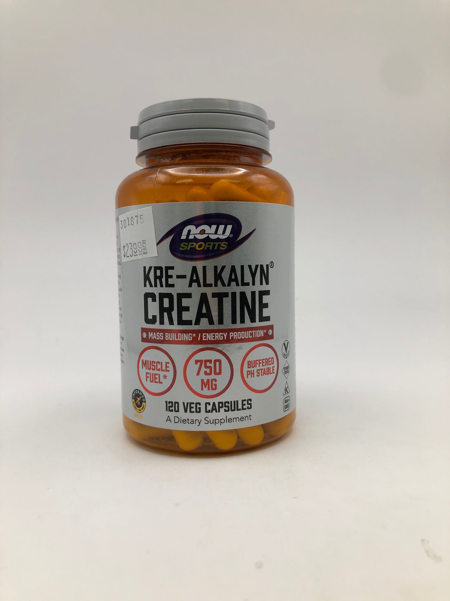 NOW KRE-Alkalyn Creatine 120 caps