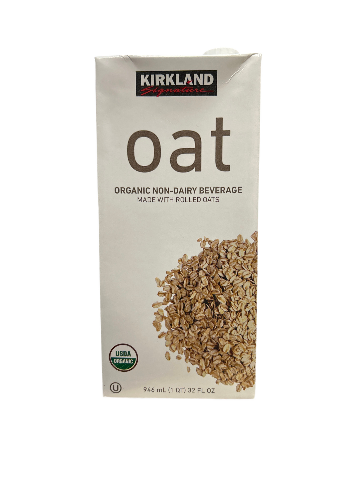 Kirkland Organic Non-Dairy OAT Beverage 1 QT (32 FL OZ)