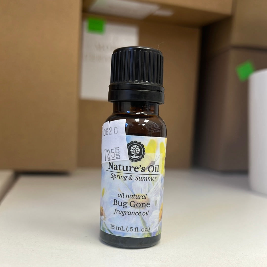 Bug Gone all natural fragrance oil .5fl Oz