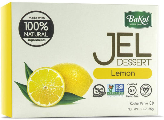 Bakol Lemon Flavor Jel Dessert 3oz