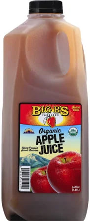 Big B's Organic Apple Juice