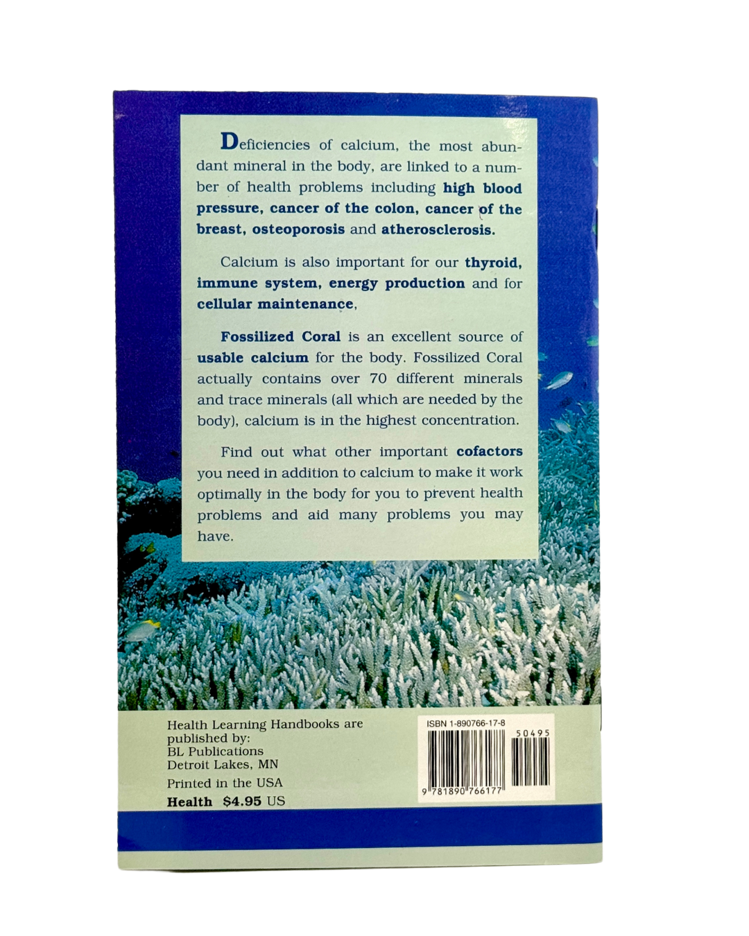 "Calcium: The Facts," by Beth M. Ley, Ph.D.