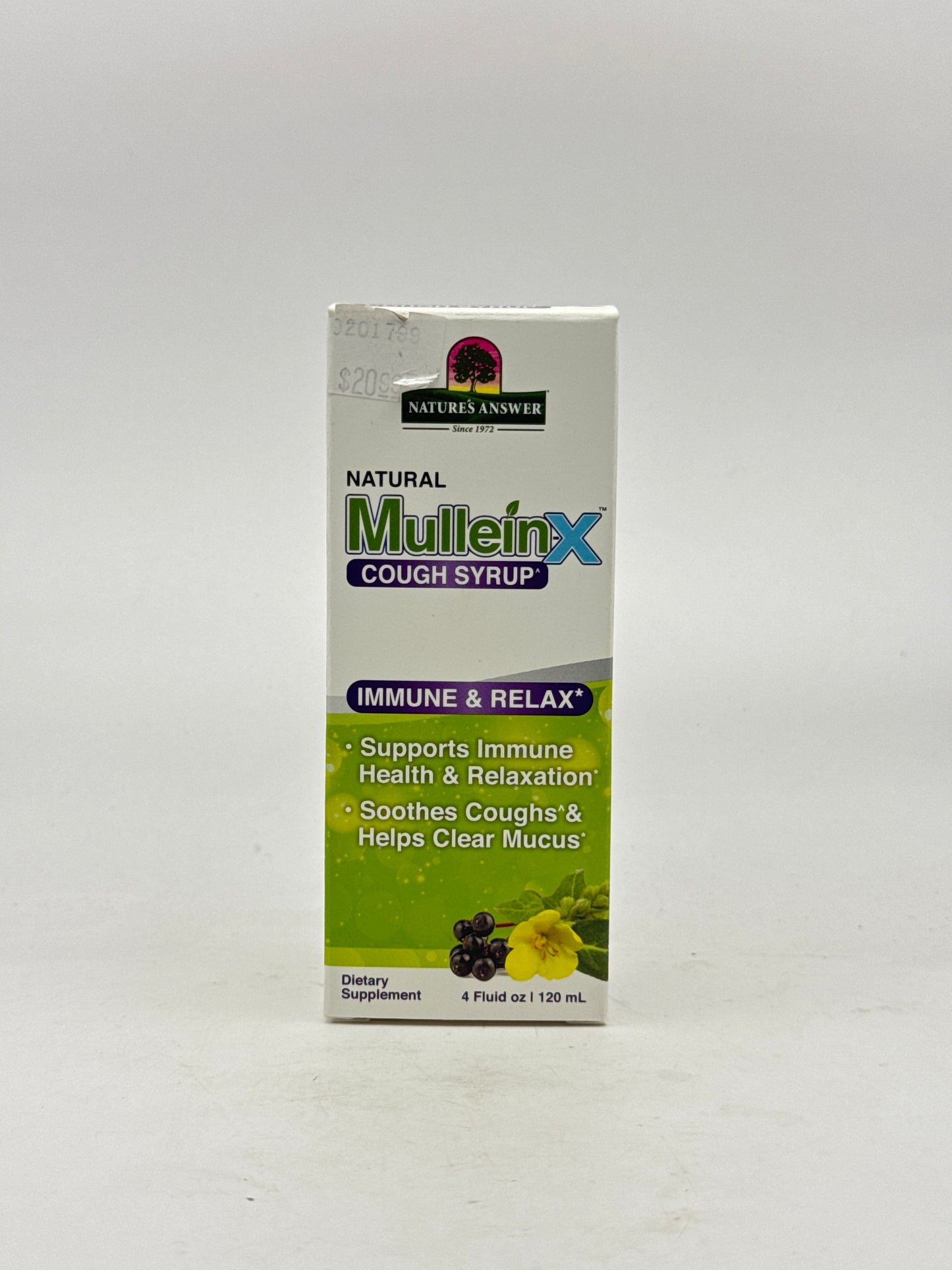 Mullein-X cough syrup