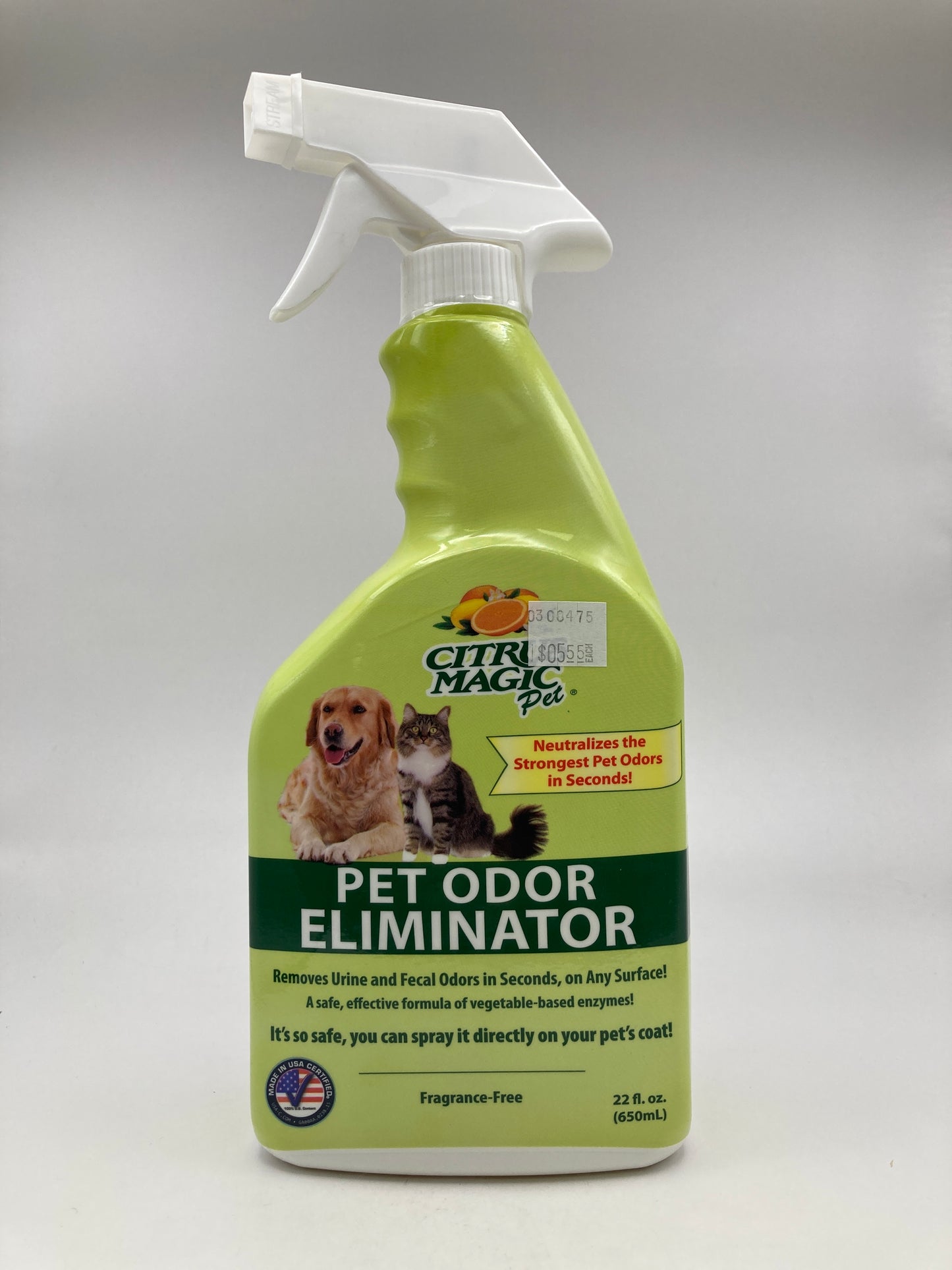 Pet odor eliminator