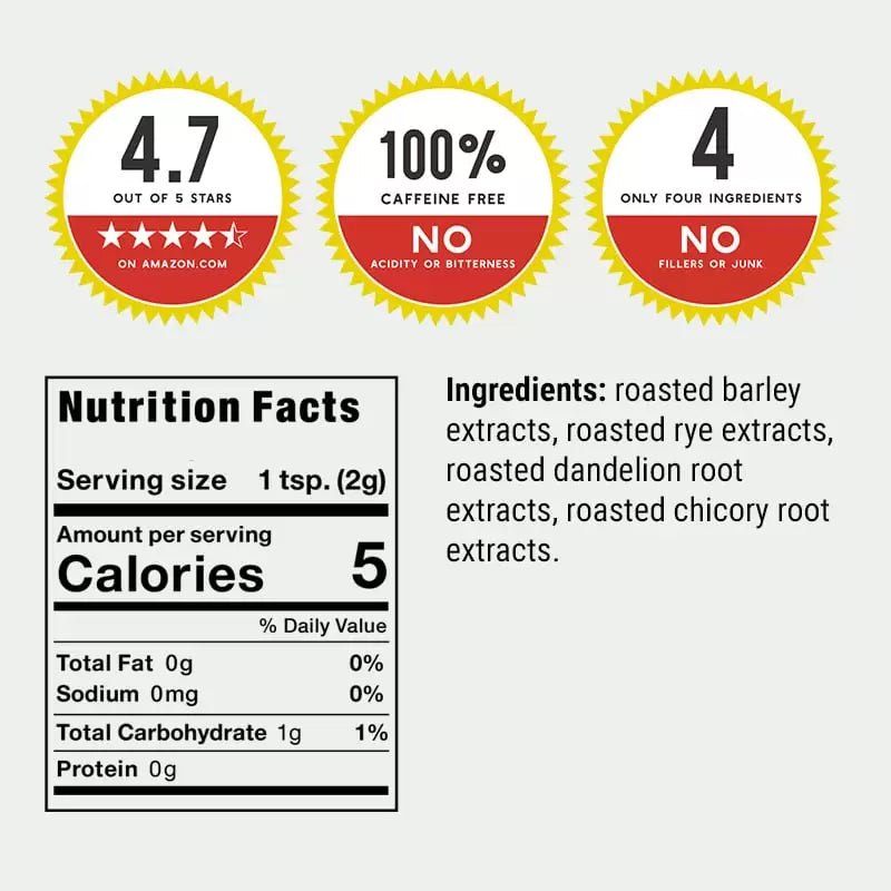Dandy Blend Instant Coffee Alternative, Organic 3.5 oz