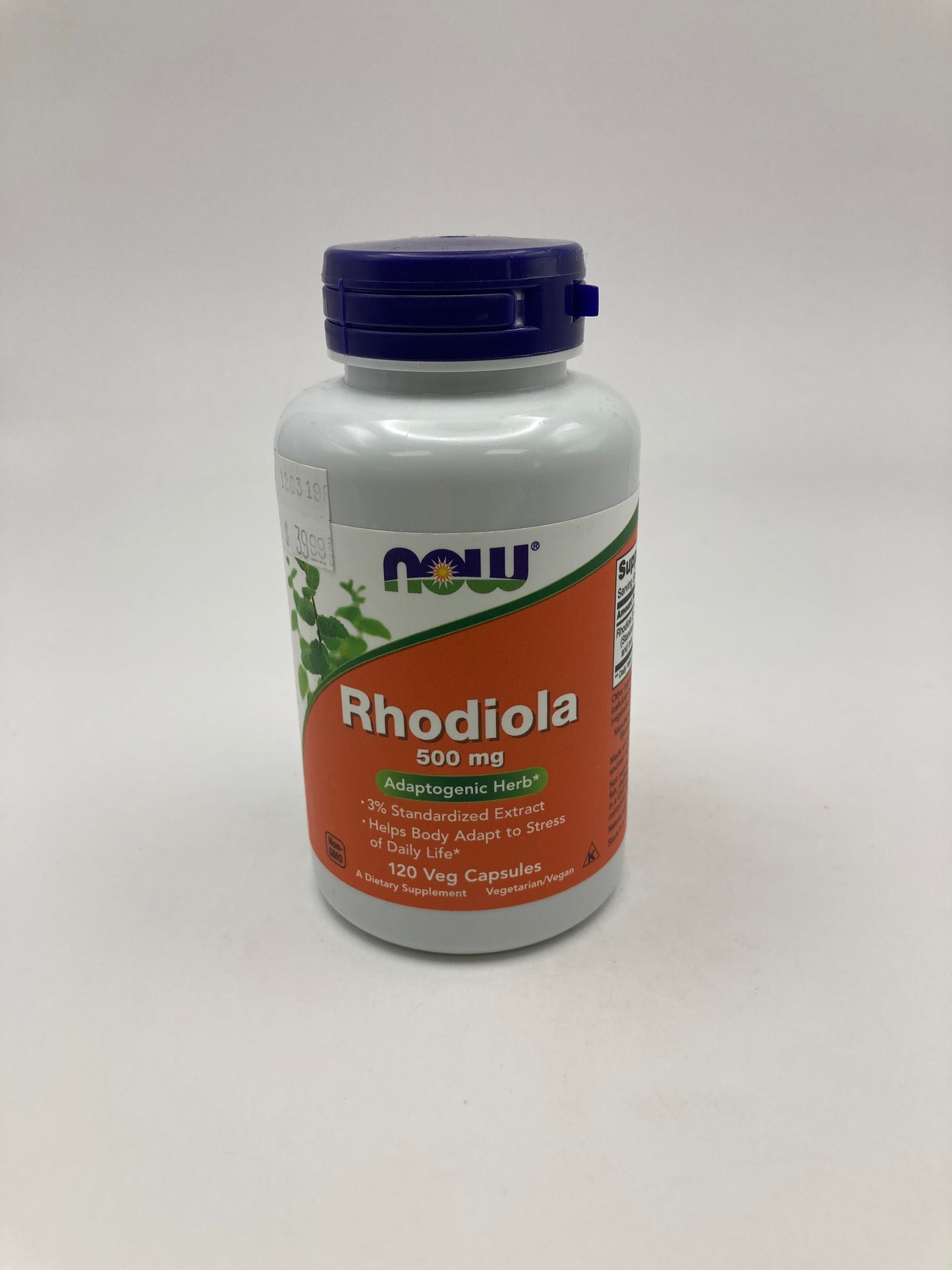 NOW Rhodiola 500 mg 60/120 Veg Caps