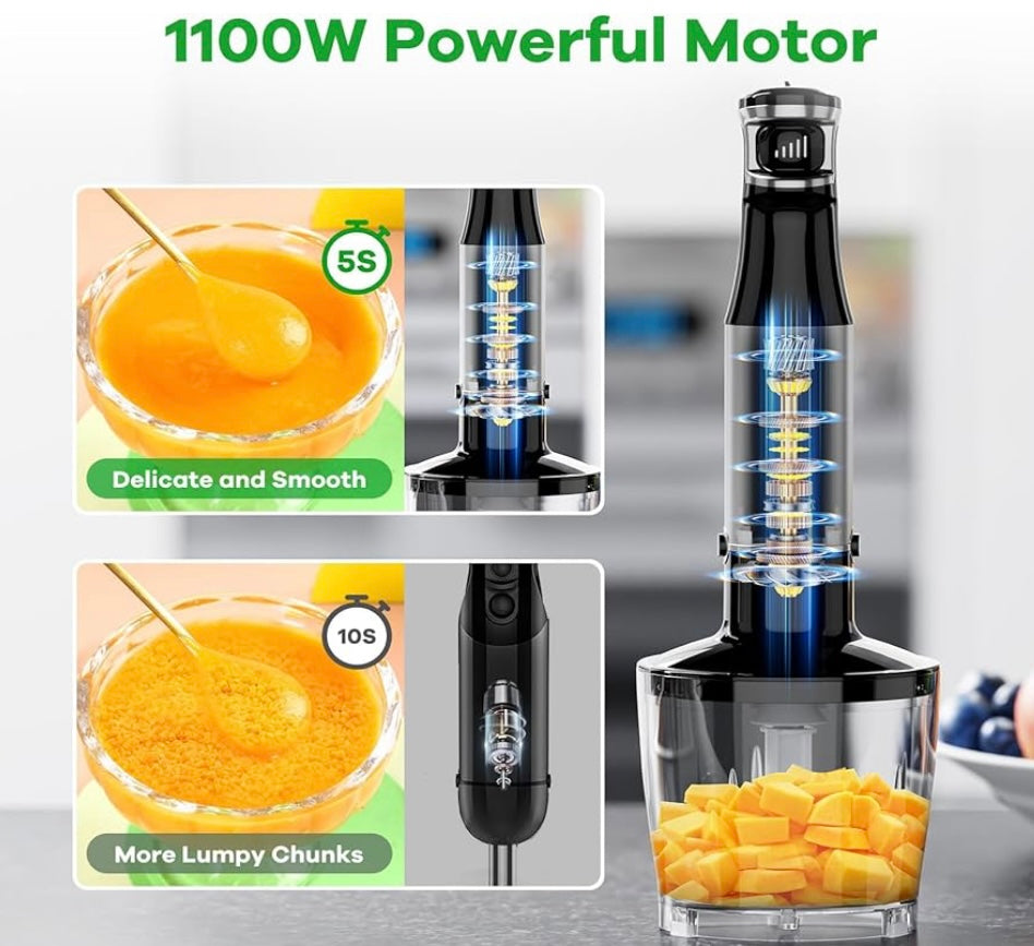 5 in 1 Immersion Hand Blender Set