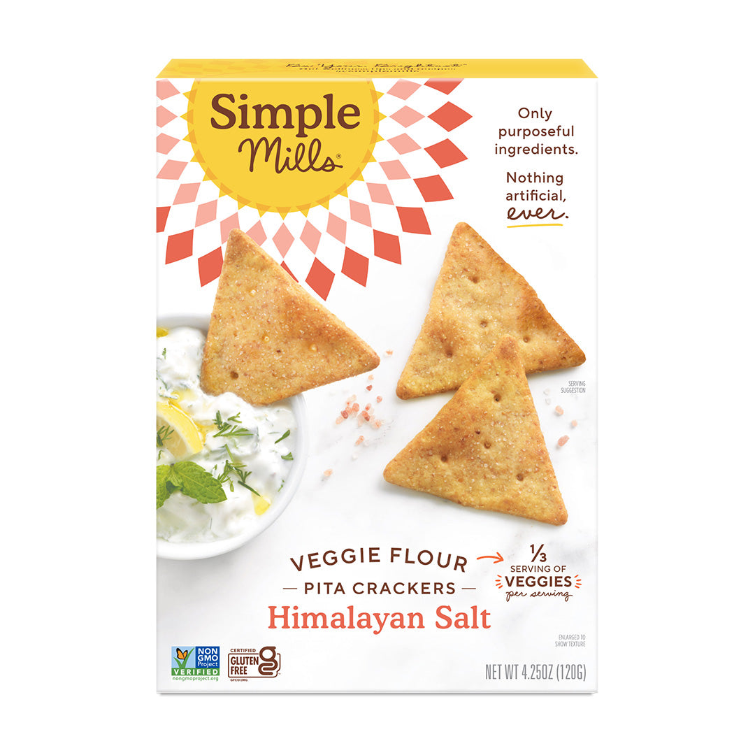 Veggie Flour Pita Crackers 4.25 oz