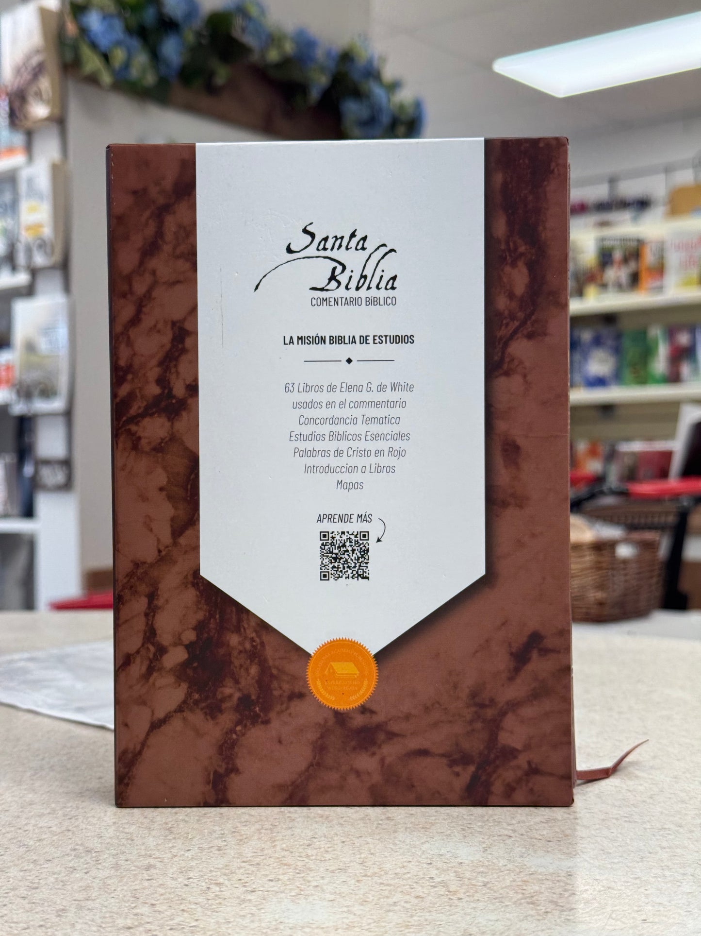 La Misión Biblia de Estudios, con commentarios de Elena G. de White