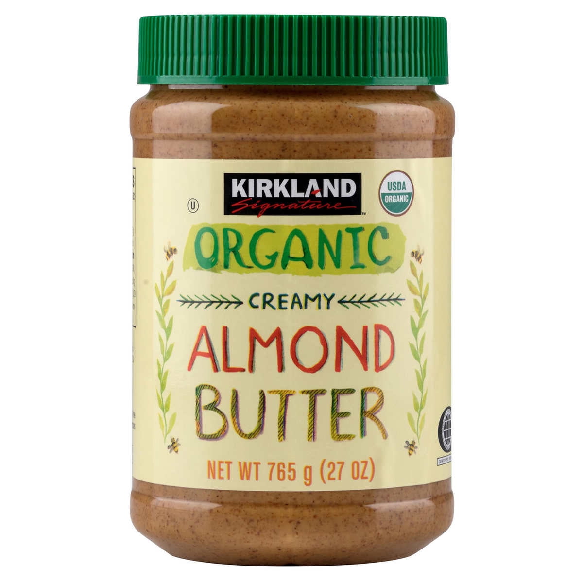 Kirkland Organic Creamy Almond Butter 27 oz
