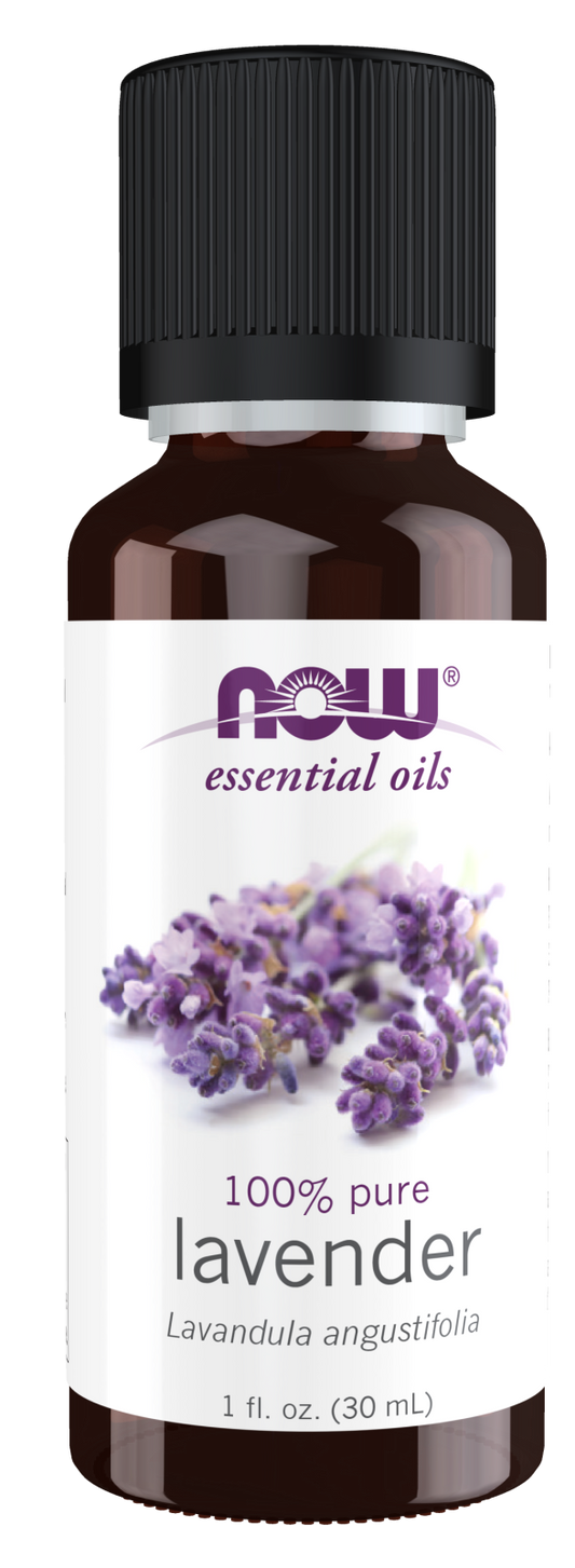 100% Lavender Pure NOW Essential Oil (EO) 1 fl. oz