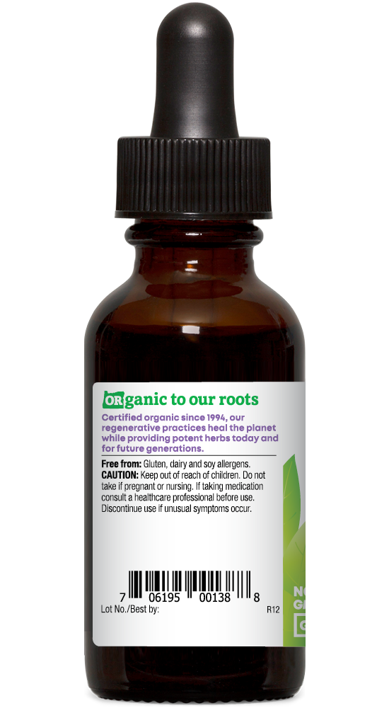 Lemon Balm Extract, Organic 1 oz