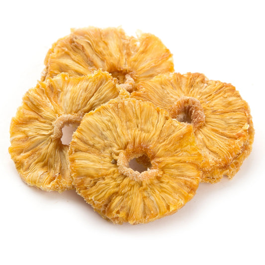 Organic Dried Pineapple Rings 1/2 LB